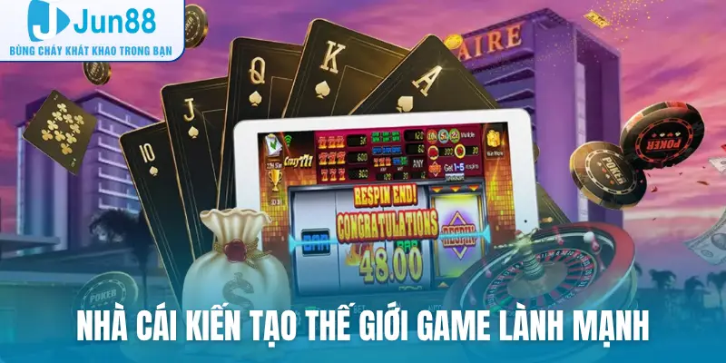 Giới thiệu Jun88 - Nhà cái kiến tạo thế giới game lành mạnh