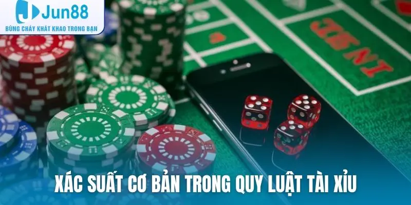 Xác suất của các cửa cược cơ bản trong quy luật tài xỉu